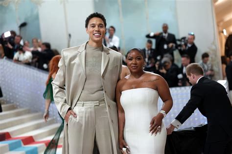 Brittney Griner and Wife Cherelle Griner Attend 2023 Met Gala After ...