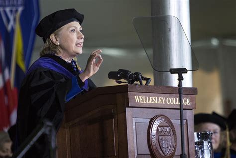 Without Naming Names, Hillary Clinton Talks Trump At Wellesley College ...