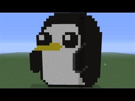 Minecraft Pixel Art: Gunter Tutorial - YouTube