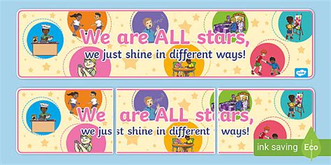 We are ALL Stars... (teacher made) - Twinkl