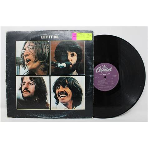 THE BEATLES LET IT BE ALBUM - Kastner Auctions