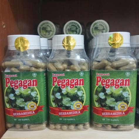 Jual Kapsul Pegagan Herbal Ekstrak Daun Pegagan Isi 120 Kapsul - Kota ...