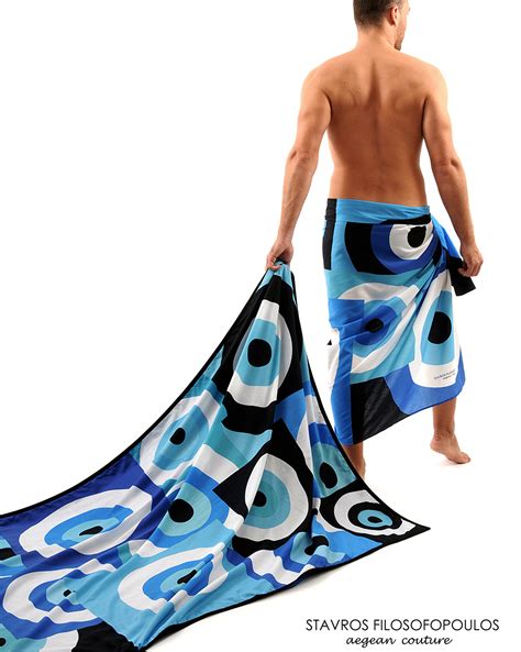 Beach towels with zipper pocket – double sided – sfcouture