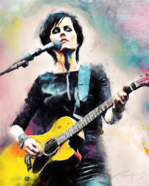 Dolores O'riordan Tribute Art Direct From the Artist - Etsy