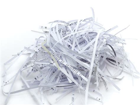 Basket of shredded paper stock photo. Image of cuttings - 4547242