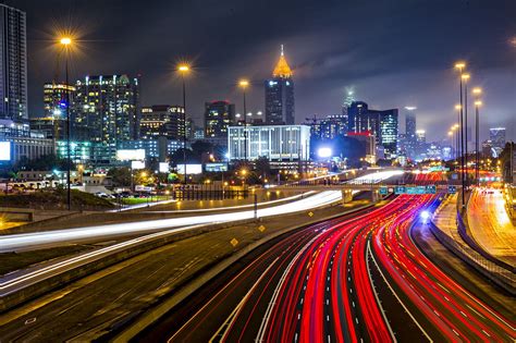 The beautiful side of Atlanta traffic, in 12 photos | Atlanta, Atlanta ...