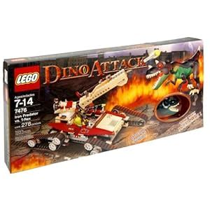 Amazon.com: LEGO Dino Attack Iron Predator vs. T-Rex: Toys & Games