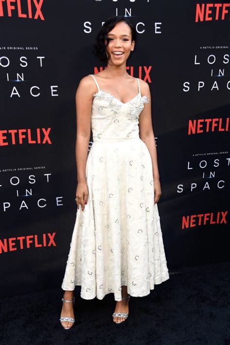 Taylor Russell in Miu Miu @ Netflix’s ‘Lost In Space’ Season 1 Premiere In LA