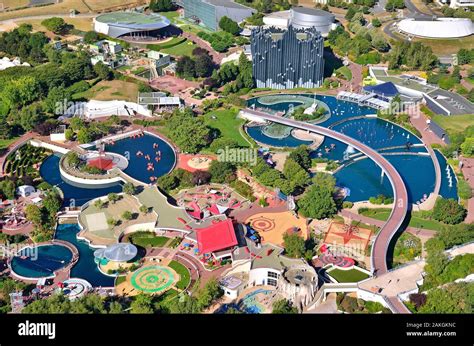 France, Vienne, Poitiers, Futuroscope theme park by architect Denis ...