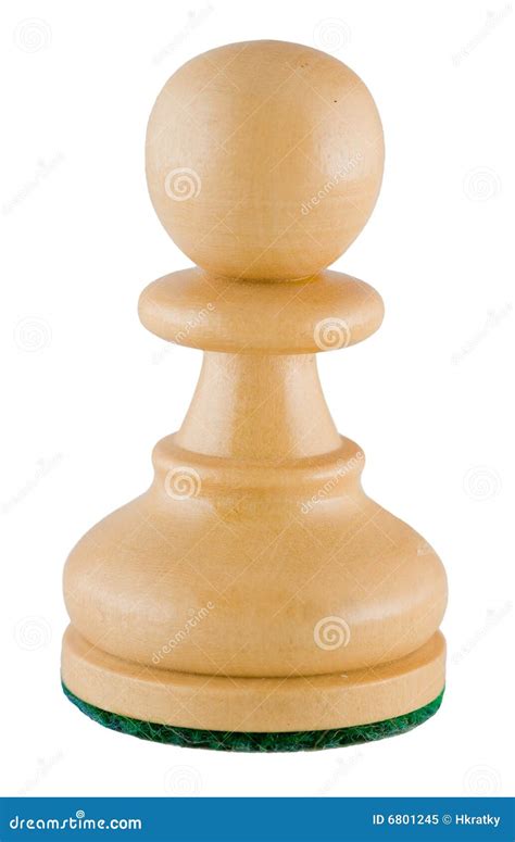 Chess piece - white pawn stock image. Image of chess, game - 6801245