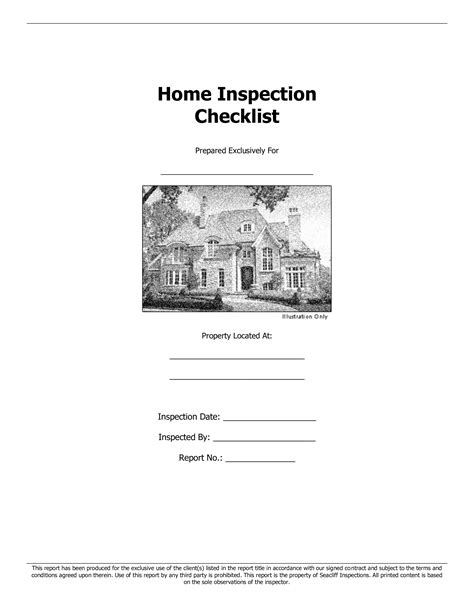 General Home Inspection Checklist - How to create a General Home Inspection Checklist? Download ...