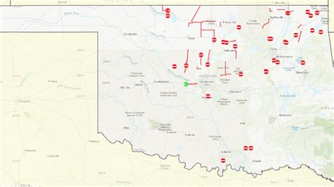 Oklahoma Road Closures Map – Verjaardag Vrouw 2020