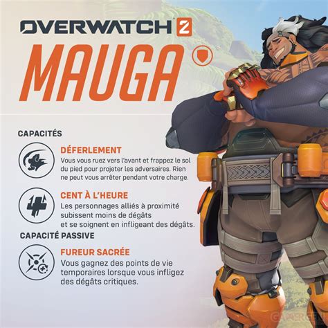 Overwatch 2 : le Héros Mauga présenté en détails, déjà du teasing pour ...