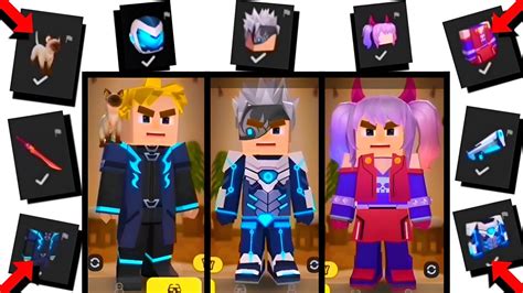 NOVAS SKINS E ACESSÓRIOS!!! - (GARENA BLOCKMAN GO) - YouTube