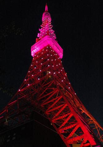 Tokyo Tower illuminated in pink for breast cancer awareness | tokyohive