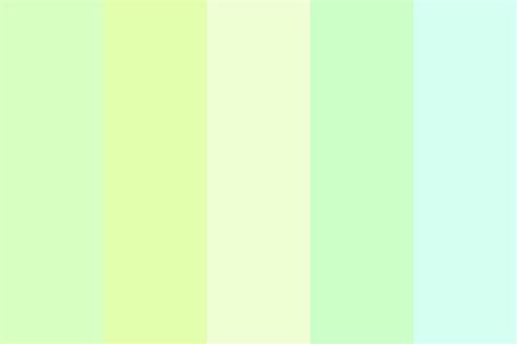 Pastel Lime Palette Color Palette | Green colour palette, Nature color ...