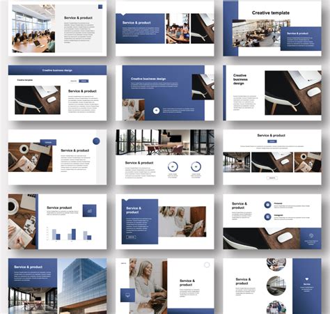 Creative Design Company Portfolio PowerPoint Template – Original and ...