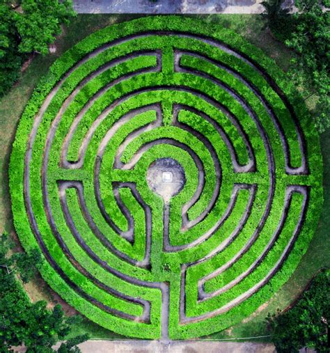 Amazing maze garden at The Labyrinth in Toledo City