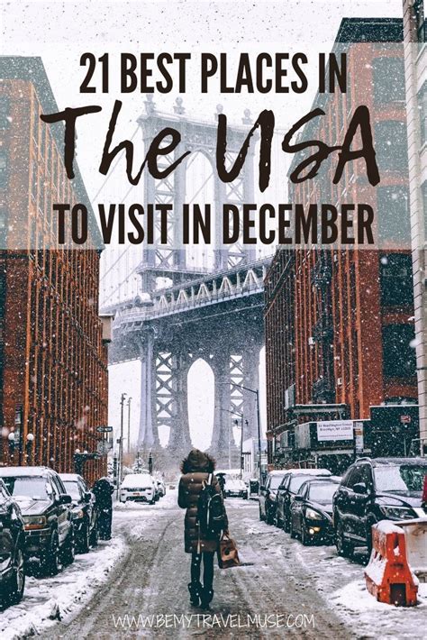 29 of the Best Places to Travel in December (USA Edition) | Best places to travel, Places to ...