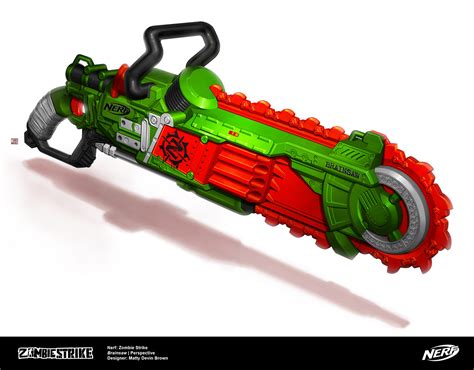 Nerf - Zombie Strike: Brainsaw :: Behance