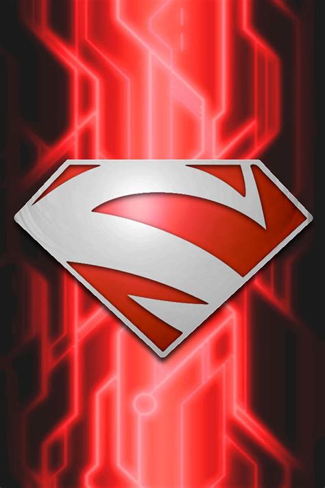 Superman Red Circuit background by KalEl7 | Superman art, Superman ...