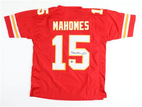 Patrick Mahomes Signed Jersey (Beckett) | Pristine Auction