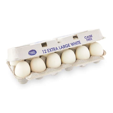 Great Value Cage-Free Grade AA Extra Large White Eggs, 12 Count - Walmart.com