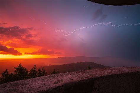 Wallpaper : lightning, storm, sunrise, landscape, photography, red sky 2048x1366 - Inrro ...