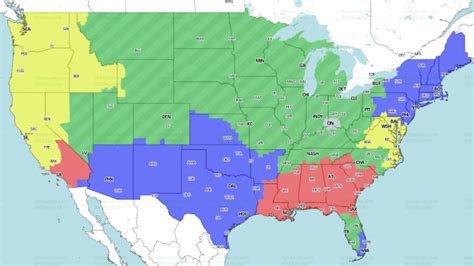 NFL coverage map 2019: TV schedule Week 7