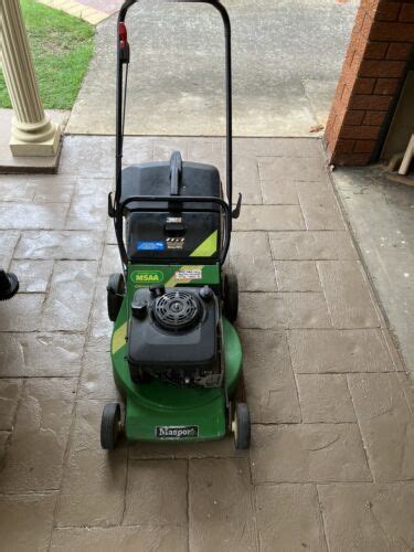 Masport mower and rear catcher. | eBay