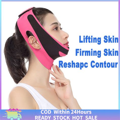 Women Elastic Face Slimming Bandage V Line Face Face Shape Face Lifting Anti Wrinkle Bandage ...