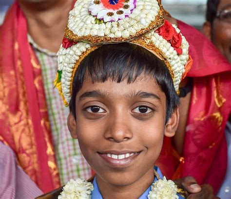 R Praggnanandhaa, Indian chess grandmaster, receives rousing reception ...