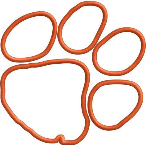 Free Clemson Tiger Paw Svg File 28 SVG PNG EPS DXF File