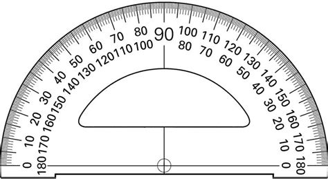 Protractor Online | Free printable calendar templates, Protractor ...