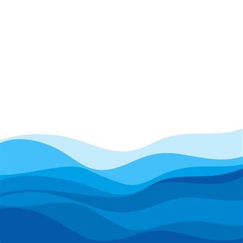 Premium Vector | Abstract Water wave design background