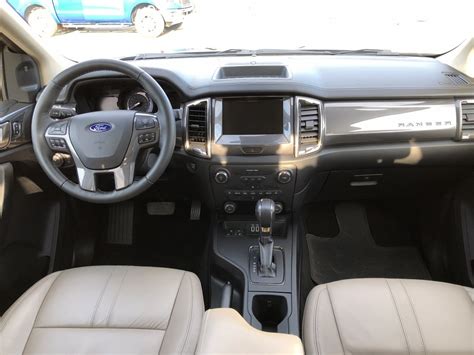 Lariat Medium Stone Leather Interior | 2019+ Ford Ranger and Raptor ...