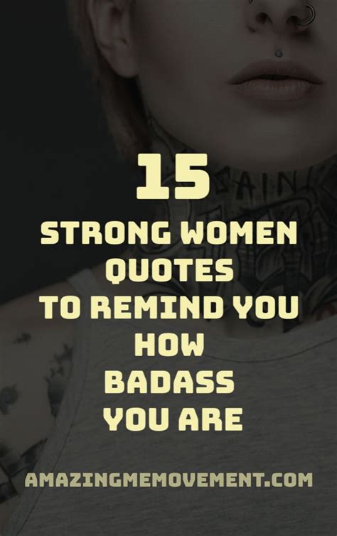 15 Strong Women Quotes That Will Boost Your Self Esteem in 2020 (With images) | Powerful ...