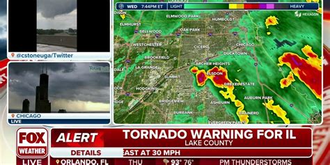 Tornado spotted rolling through Northern Illinois | Latest Weather ...