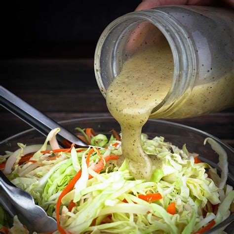 Creamy Coleslaw Dressing Recipe ~ The Salted Pepper