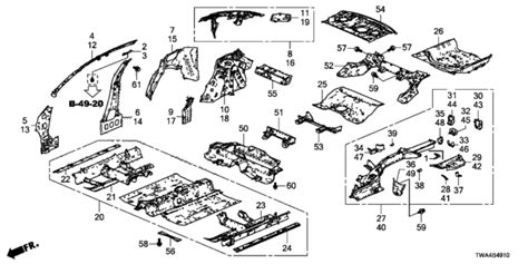 64320-TVA-A00ZZ - Genuine Honda Extension, R. RR. Wheel Arch