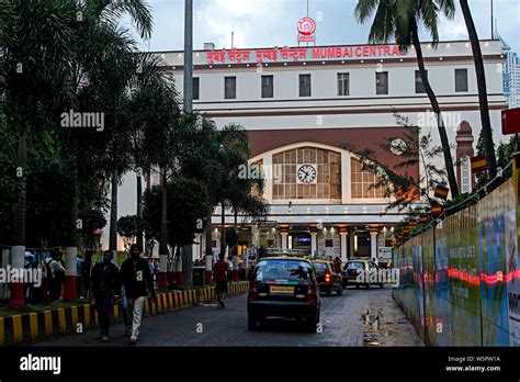 Mumbai Central Railway Station building Mumbai Maharashtra India Asia ...