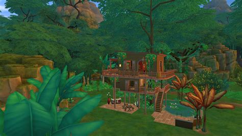 Making the Most of Build Mode in the Sims 4 Jungle Adventure | SimsVIP