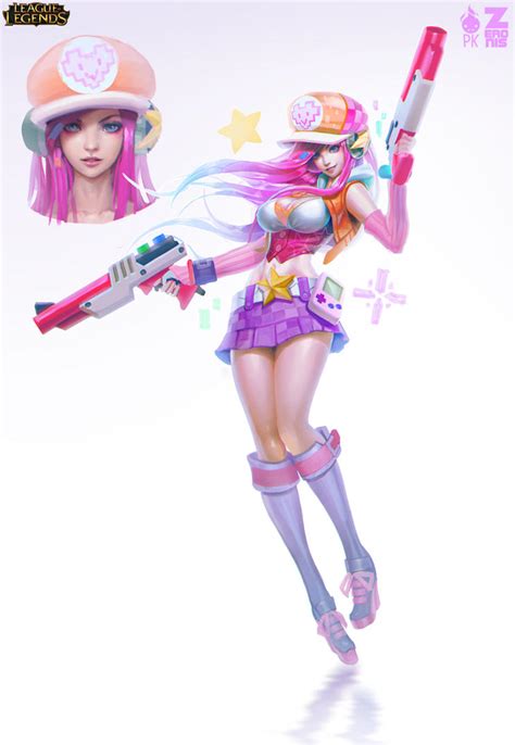 Arcade Miss Fortune Concept Art by ZeroNis