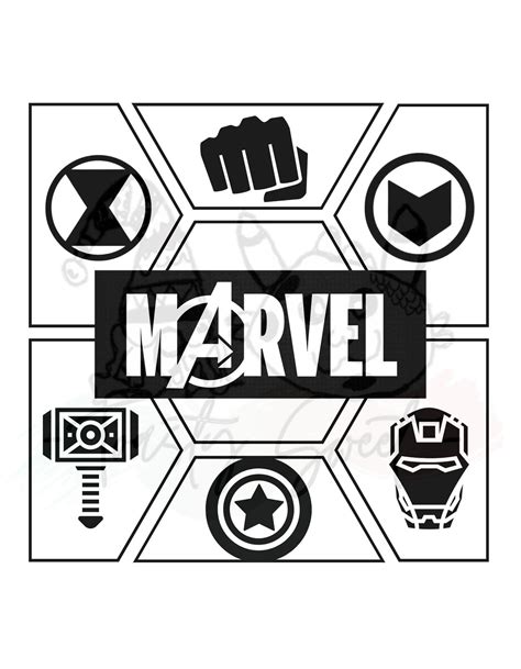 Marvel Logo Graphic - Etsy