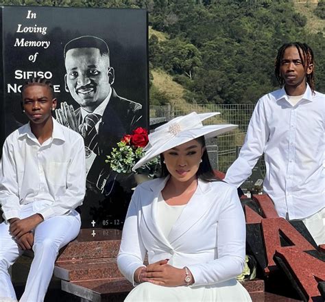 Reality TV star Ayanda Ncwane honours late husband with new tombstone