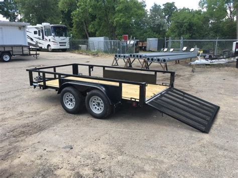 6 X 12 Tandem Axle Open Utility Trailer | Near Me