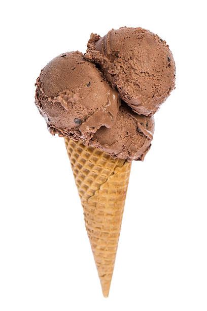 Chocolate Ice Cream Cone Stock Photos, Pictures & Royalty-Free Images - iStock