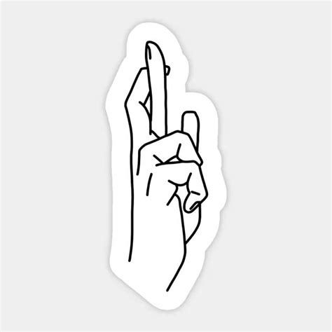 "Infinite Void Hand Sign" Sticker for Sale by lanzd in 2024 | Anime hands, Funny tattoos ...