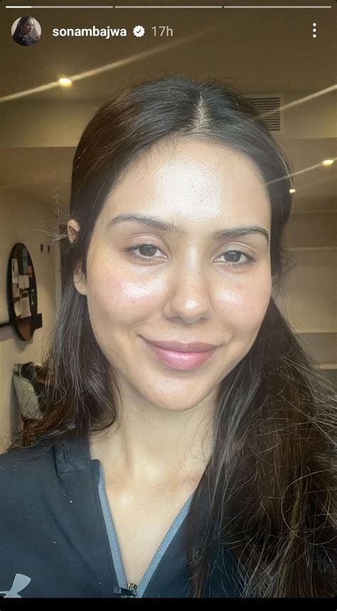 Punjabi Actress Sonam Bajwa Shares Her Picture Without Makeup Her Fans React | Sonam Bajwa: ਸੋਨਮ ...