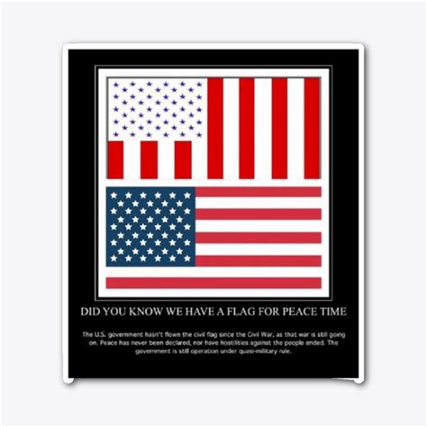 US Civil Flag Window Sticker Decal: Teespring Campaign